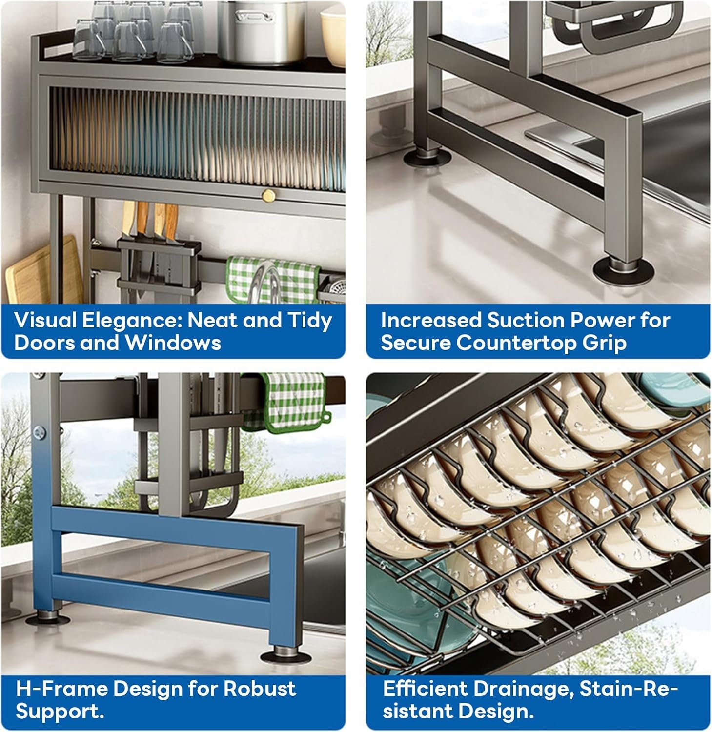 Dish Rack in Kitchen